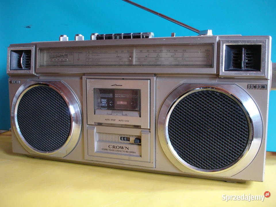 Radiomagnetofon CROWN CSC935 Radioodtwarzacze Radioodtwarzacze Zielona Góra