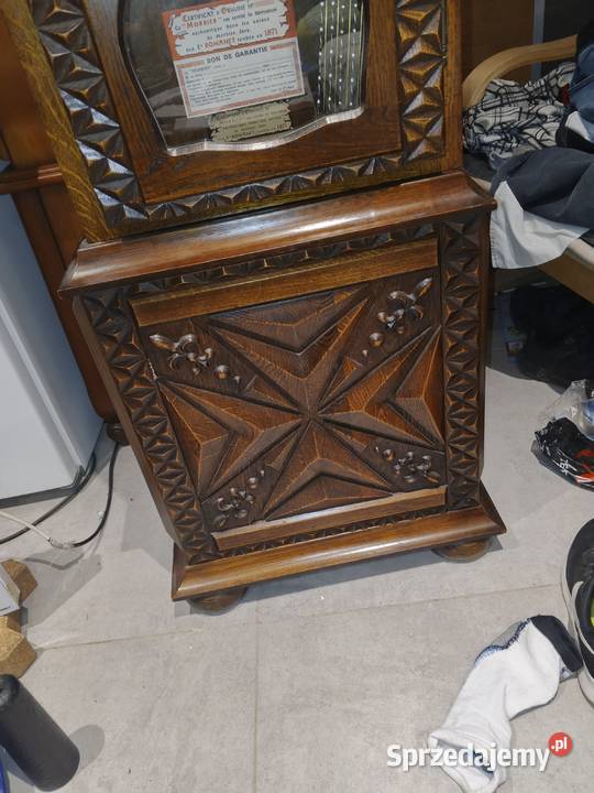 zegar stojacy z francji Burgund Pozostałe świętokrzyskie Fałków