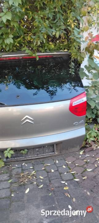 C4 Citroen picasso klapa tylna kompletna lama osobowe Kielce