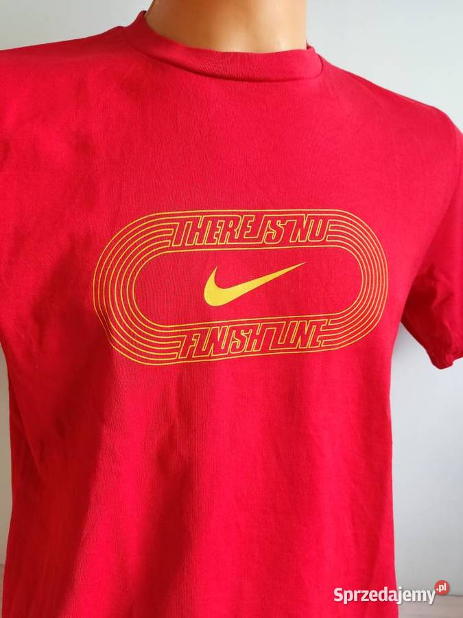 Koszulka Nike czerwona There is no finish line Nike opolskie sprzedam
