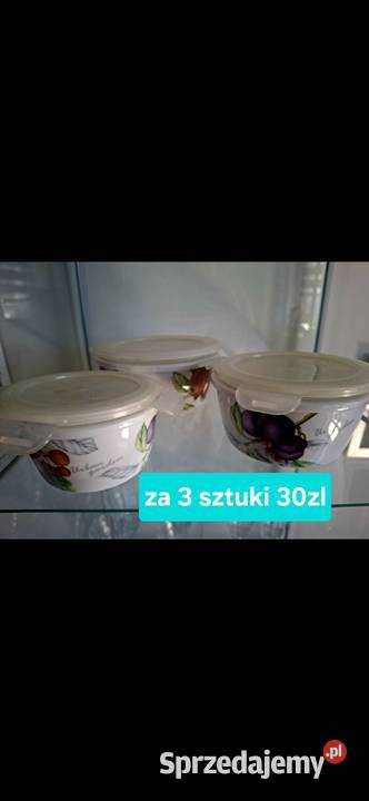 3 biale miski Jelcz-Laskowice