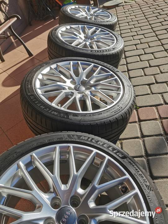 Oryginalne koła Audi R17 5x100 Michelin Pilot