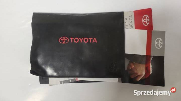 Instrukcja obsługi toyota tundra 2016 Mojusz sprzedam