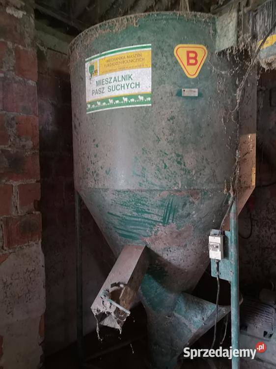 Mieszalnik Śrutownik Do Pasz 11 KW Okazja Swarzędz sprzedam