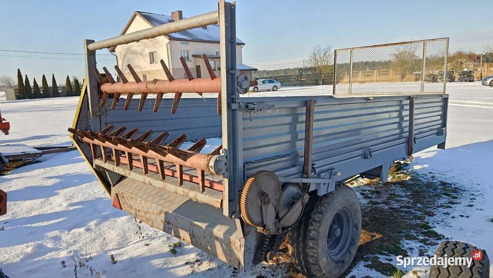 Rozrzutnik jednoosiowy Czarna Białostocka nieuszkodzony mazowieckie Węgrów