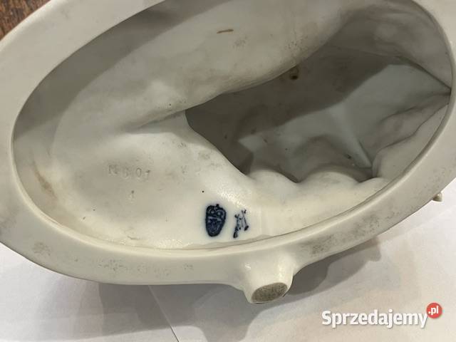 Porcelanowa figurka rokokowa Sitzendorf w stylu małopolskie Kraków
