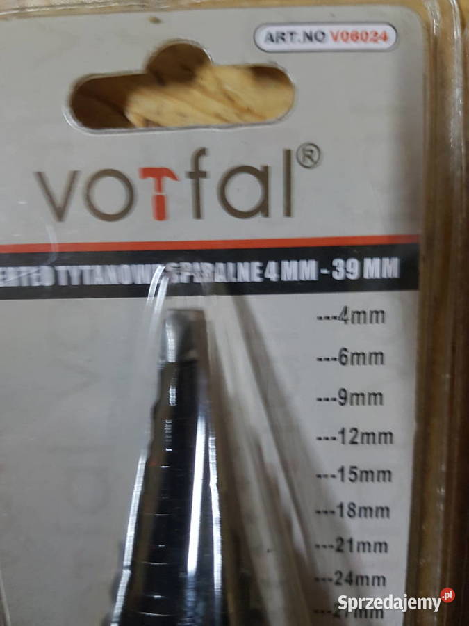WIERTŁO TYTANOWE SPIRALNE 439MM V06024 Vorfal wielkopolskie Głogowa