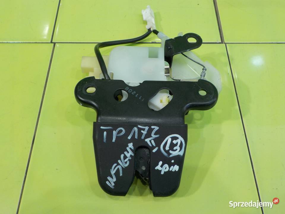 HONDA INSIGHT II 13 IMA 12r 5D zamek klapy tyl Suków