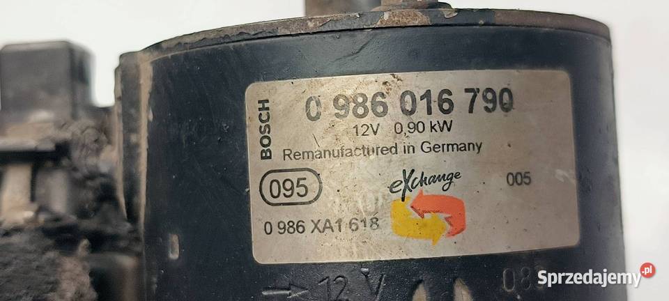 ROZRUSZNIK SEAT AROSA 0986016790 Lipno sprzedam