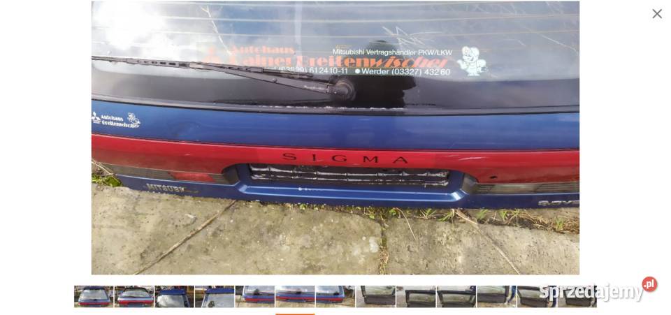 Mitsubishi Sigma kombi klapa tył kpl z blenda Byków