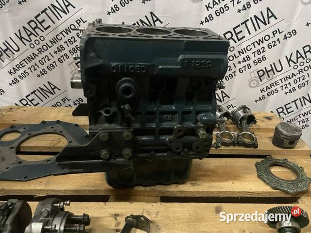 Kubota D1105 Blok Wał Korbowód Jastrzębniki sprzedam