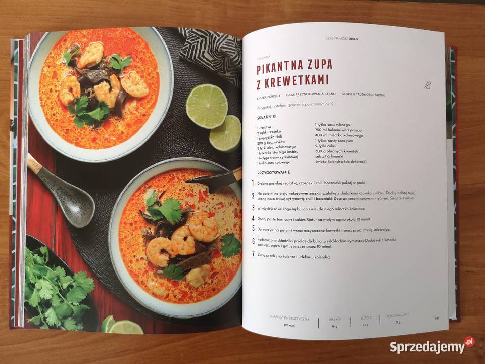Książka ilustrowana z przepisami Czas na Azję