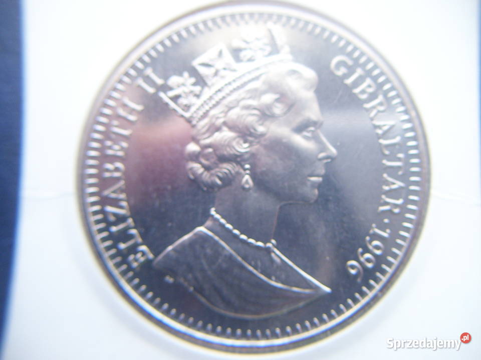 Stare monety 1 korona 1996 Gibraltar sprzedam