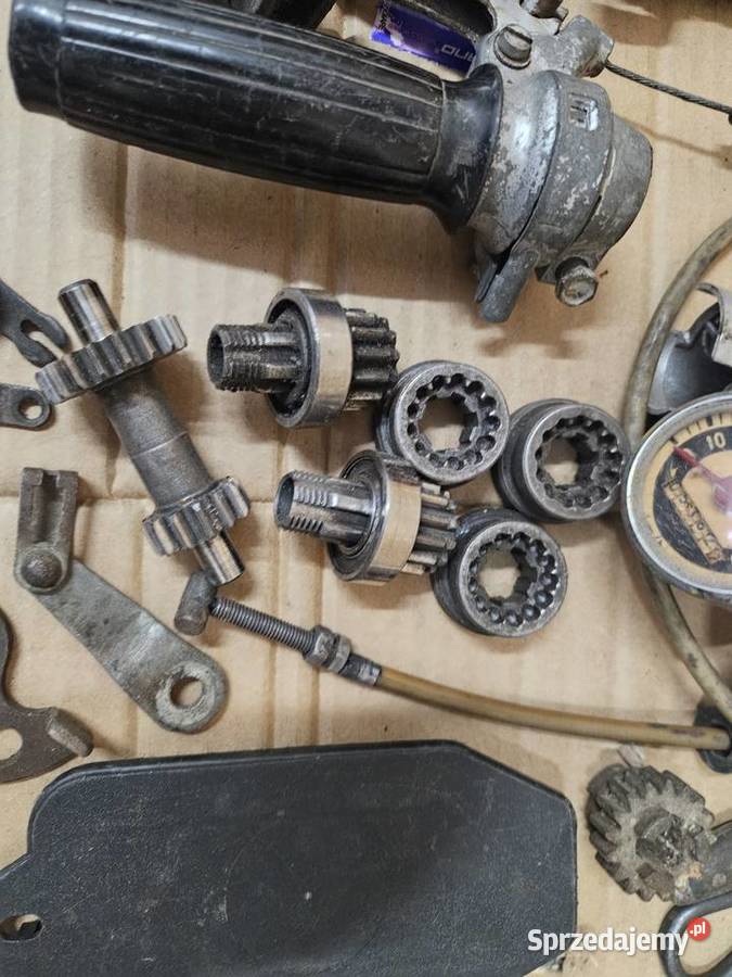 Części Romet Motorynka Komar Lampa Uchwyt Wałek wielkopolskie Kłodawa