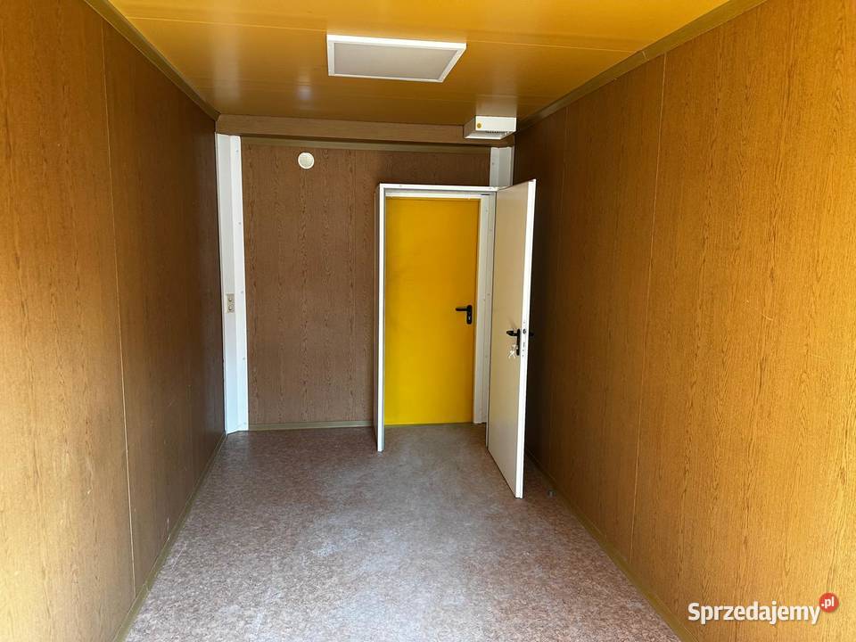 KONTENER BIUROWY SOCJALNY SZATNIA 256 Z Biuro Wrocław