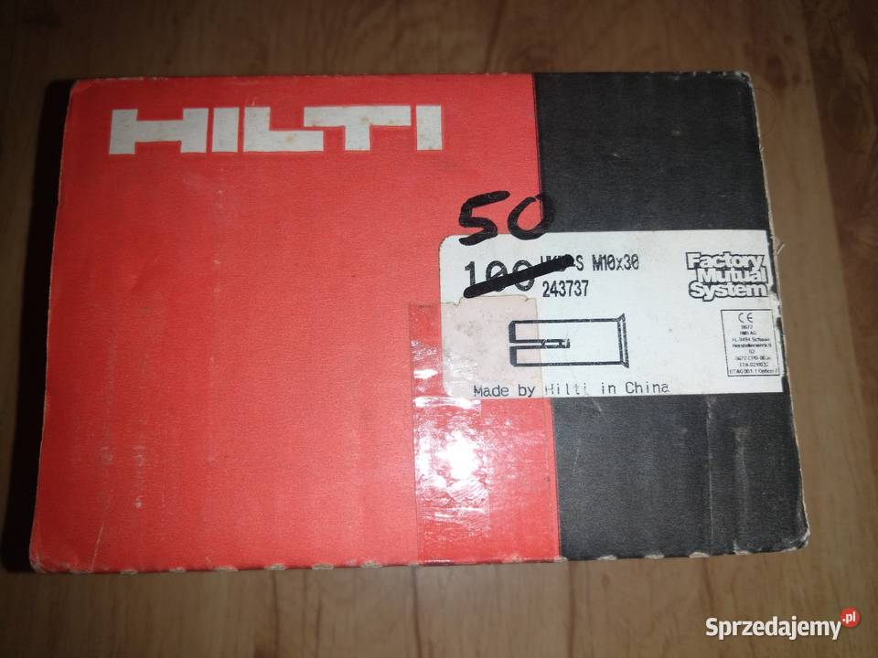 Tuleja kotwiąca HILTI HKD M10x30 50