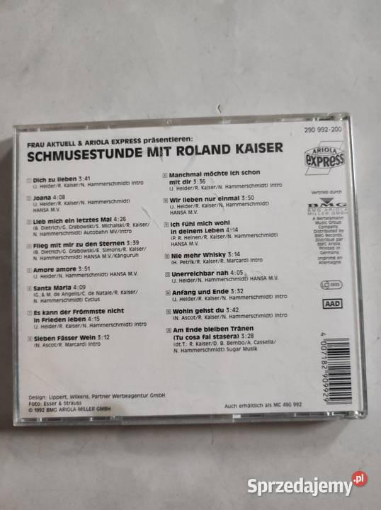 Roland Kaiser Schmusestunde Mit Roland Kaiser pop świętokrzyskie Kielce