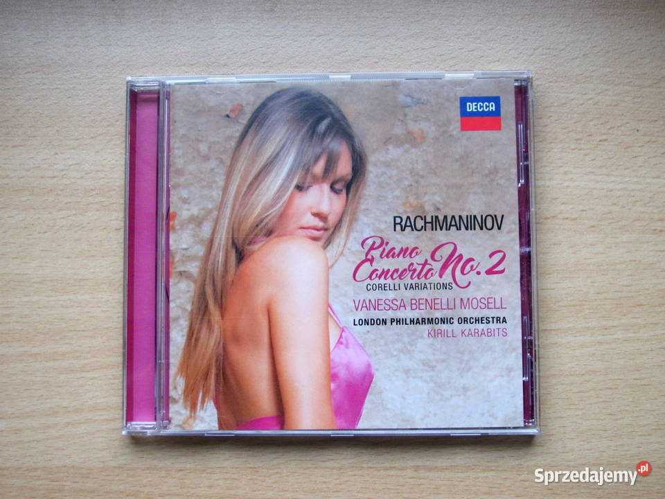 Vanessa Benelli Mosell Rachmaninov Piano 1 płyta