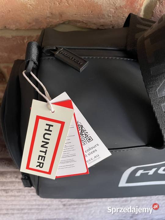 Torba Hunter czarna Unisex na ramię siłownię Toruń