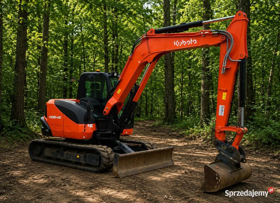Kubota kx080 Maciejowa