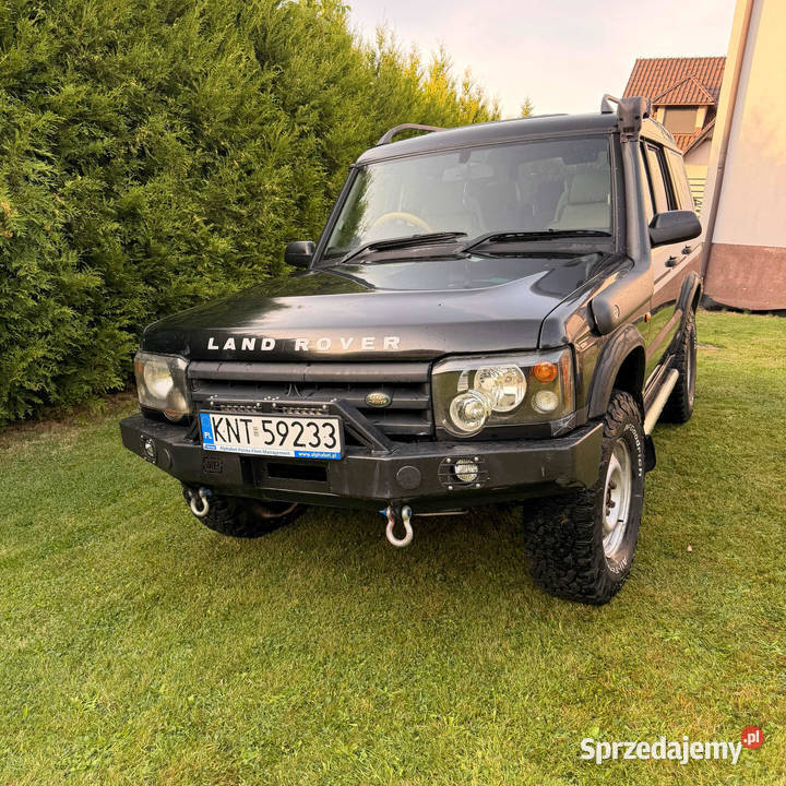 Land Rover Discovery 2 stalowe zderzaki osłony hak Jaworzno