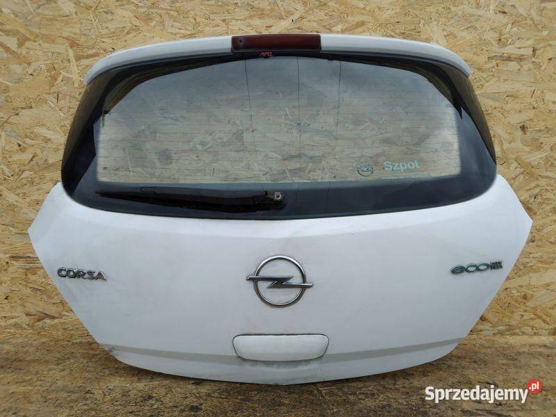 TYLNA KLAPA TYŁ POKRYWA BABAŻNIKA TYŁ SZYBA OPEL śląskie sprzedam