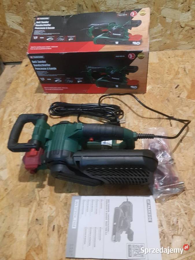 Szlifierka taśmowa PARKSIDE PBSD A1 900 wat Elektryczne wielkopolskie Głogowa sprzedam