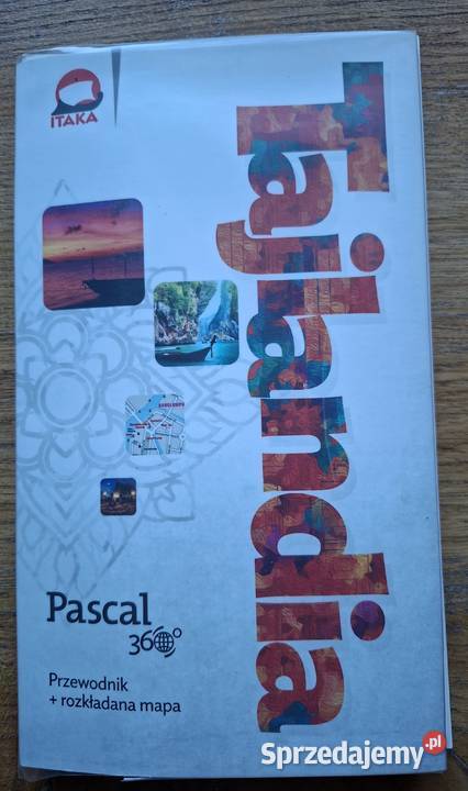 Tajlandia Pascal przewodnik rozkładana mapa Kraków