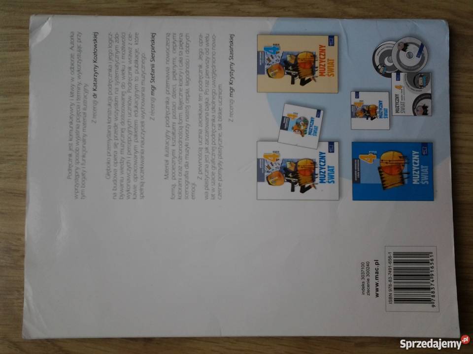 Muzyczny świat podręcznik klasa 4 Opole