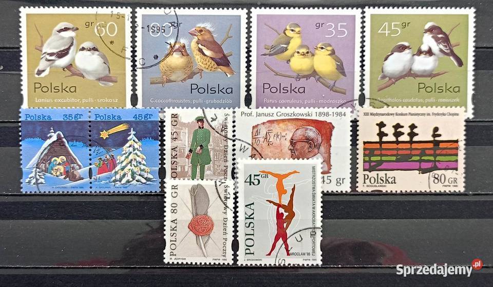 K ZNACZKI POLSKIE 1995 IV kwartał kasowany sprzedam