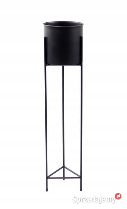 Kwietnik Metalowy Stojak na kwiaty z donicą 90 mazowieckie Sobienie-Jeziory sprzedam