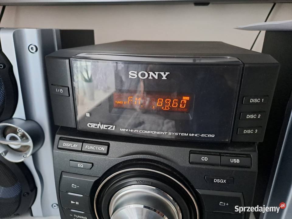 Sprzedam wieże Sony zamienię Ciechanów