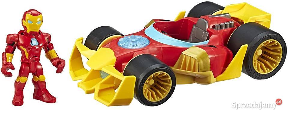 Figurka IRON MAN 12 i Pojazd Auto AVENGERS SUPER Mogilany