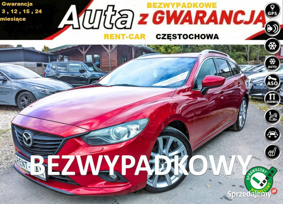 Mazda 6 22D150ZAREJESTROWANYBezwypadkowy śląskie Częstochowa