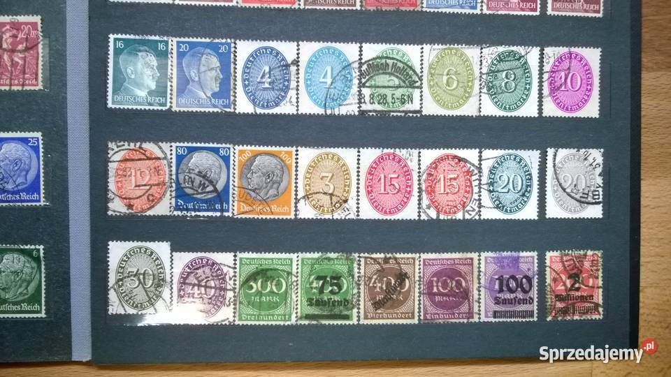 znaczki NIEMCY 110 zestaw 61 Filatelistyka Warszawa