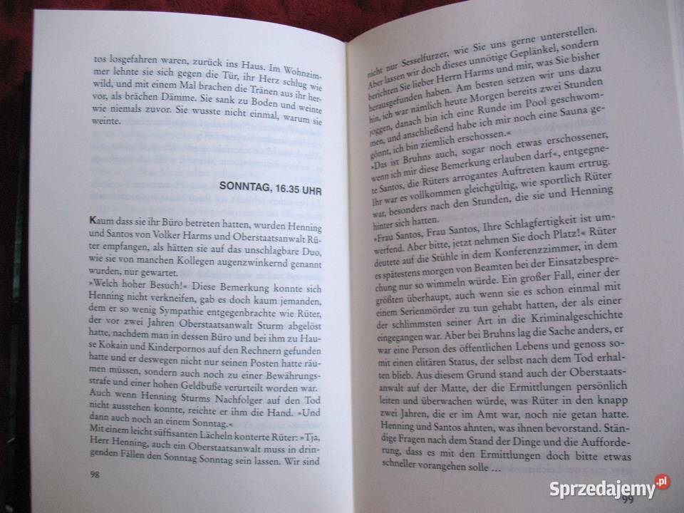 Eisige Nhe Andreas Franz książka niemiecka twarda z obwolutą Siedlce