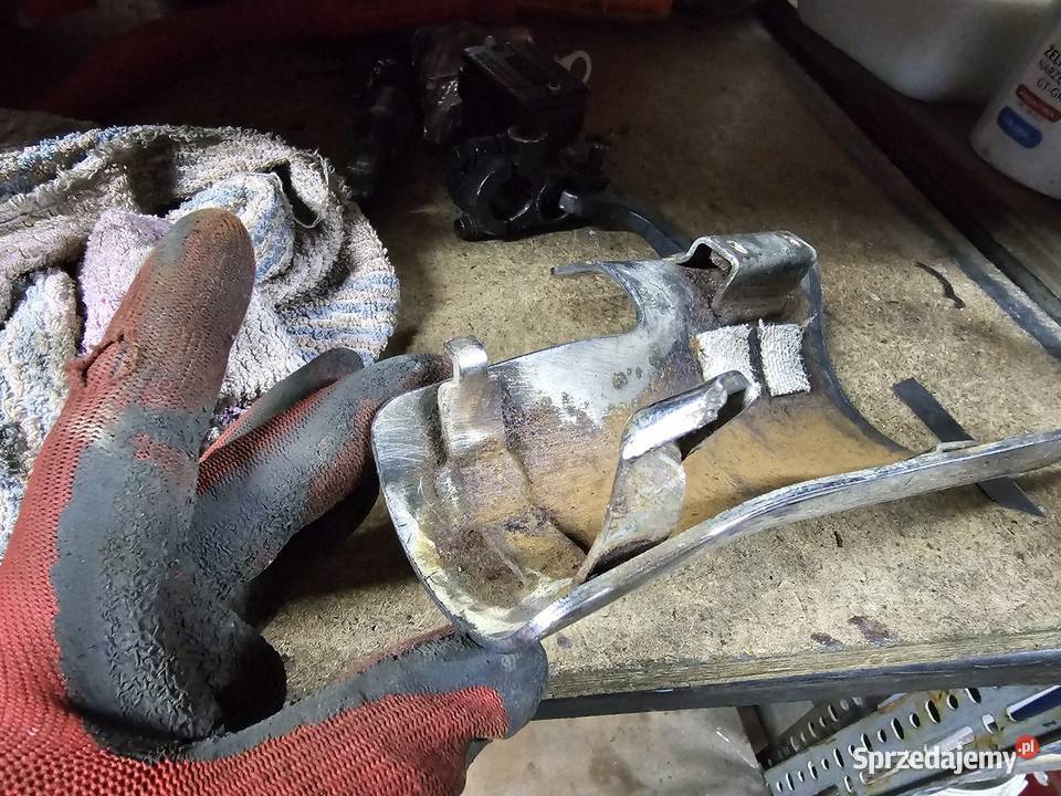 Suzuki LS 650 savage osłona tłumika wydechu rury Jelenia Góra