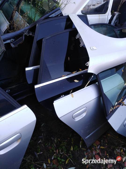 Drzwi a4 b7 całe kompletne Pakosław
