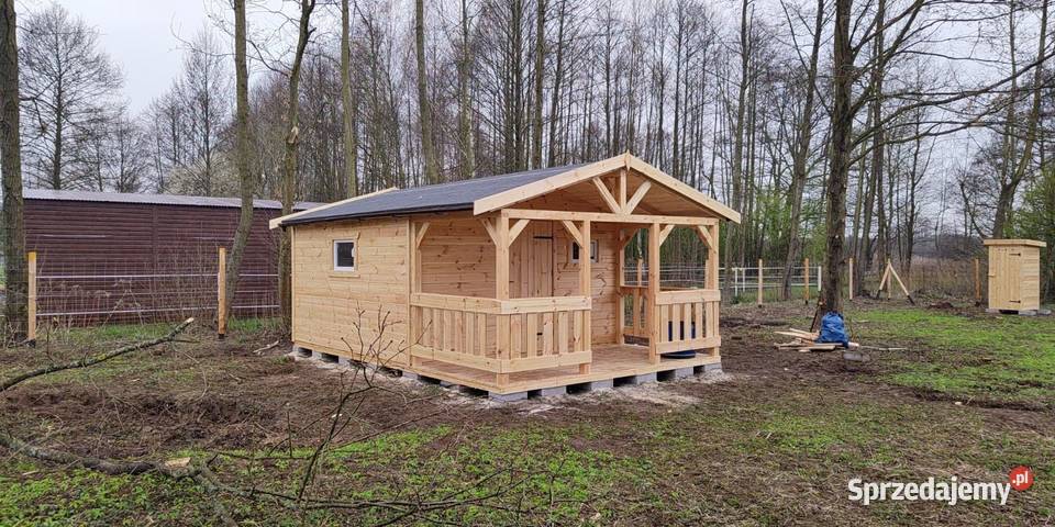 Domek z tarasem Montaż w