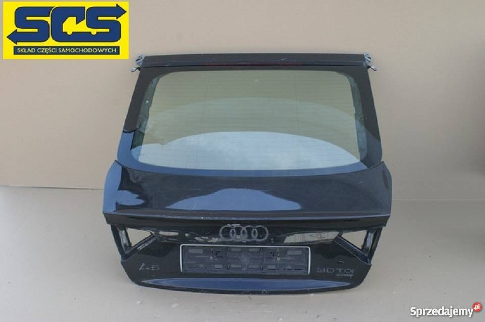AUDI A5 SPORTBACK KLAPA TYŁ BAGAŻNIKA SZYBA Bieleń