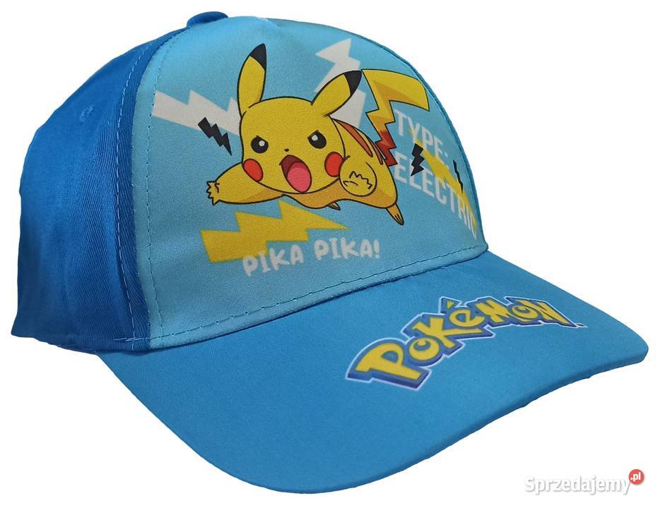 Czapka Czapeczka Pokemon Pikachu Baseballówka Mogilany