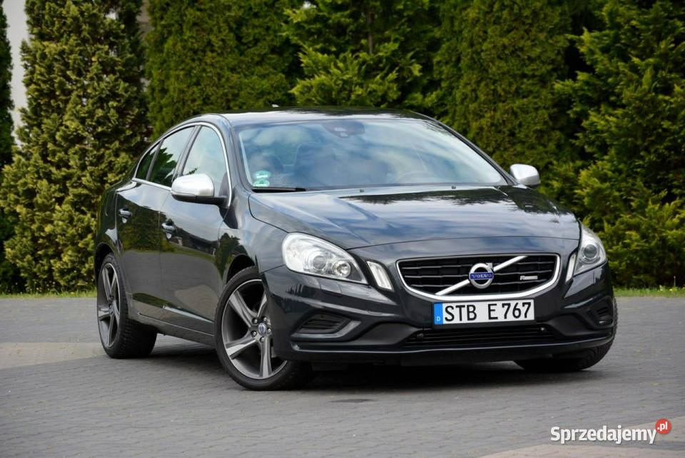Volvo S60 RDesign Duża Navi Skóry Led aluminiowe felgi Ostrów Mazowiecka