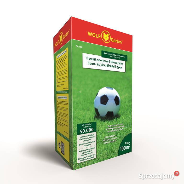 Trawa WOLFGarten SG 100 Sport i Rekreacja pomorskie Tuchom