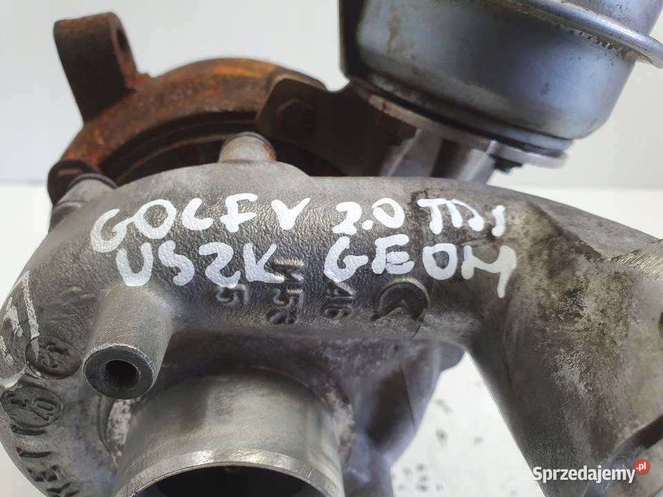 TURBOSPRĘŻARKA VW Golf V 20 TDI turbo 03G253014H lubelskie Chełm