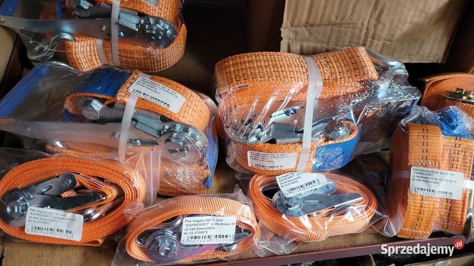 Pas transportowy klamra napinacz 8M 5 TON Mocne Pozostałe Kraków