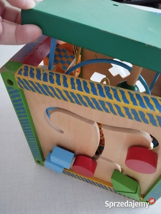 Drewniana kostka edukacyjna Częstochowa sprzedam