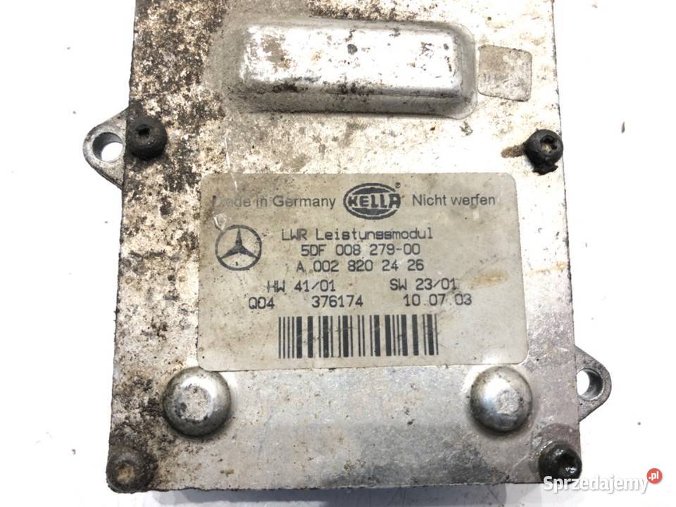 PRZETWORNICA XENON MERCEDES W211 A0028202426 podkarpackie
