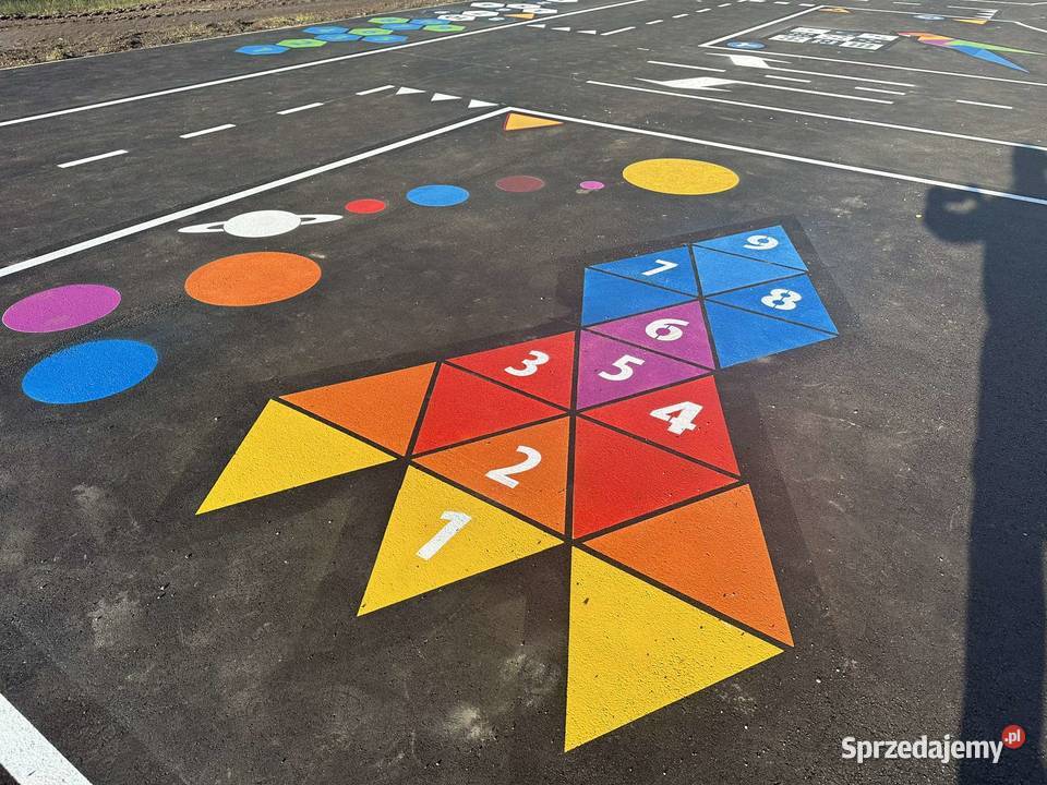 Zestaw 2 gry podwórkowe gry chodnikowe Strefy Legnica