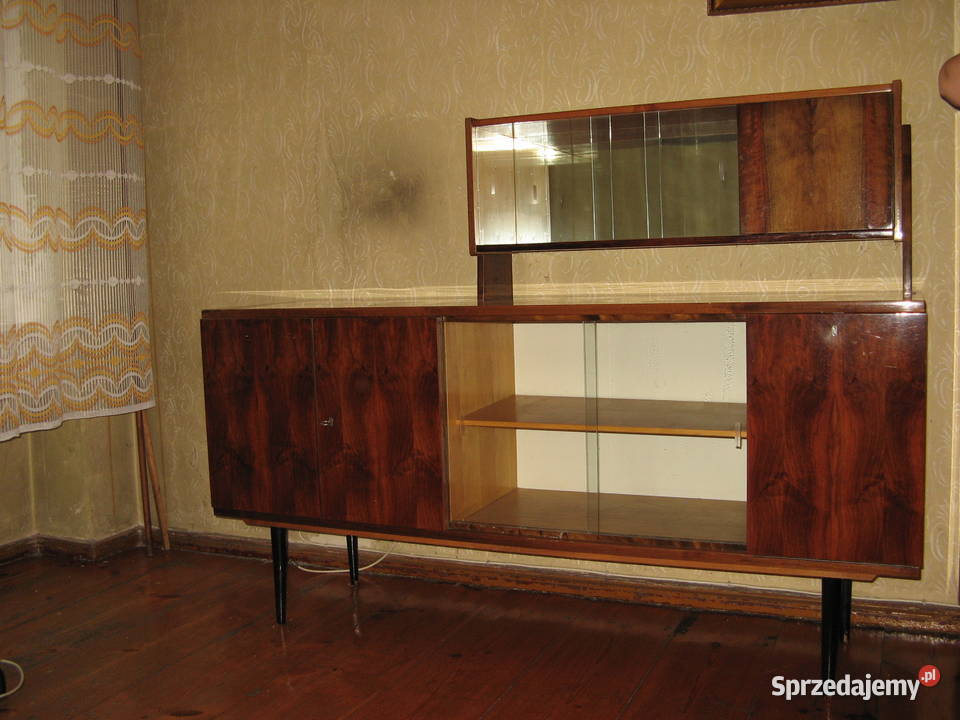 Komoda Kredens z nadstawką typ 548VarB PRL 85cm dolnośląskie Wrocław