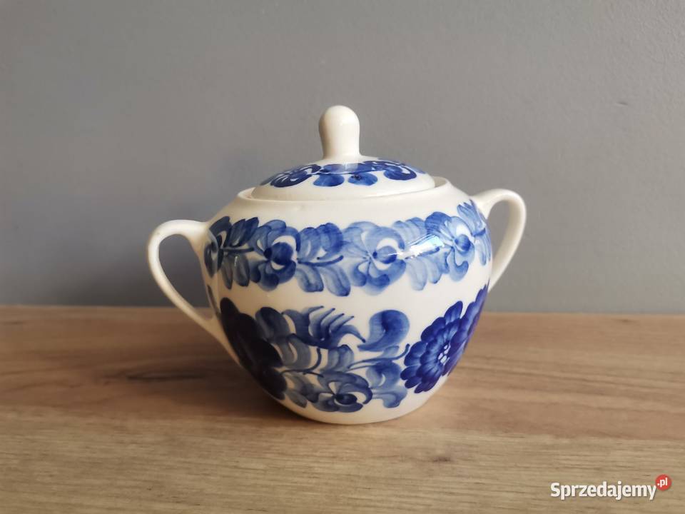 Stara cukiernica cukierniczka fajans Włocławek